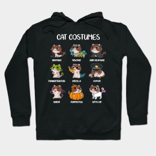 Cat Costumes Funny Gift For Her Girls Nage Kids Cat Hoodie